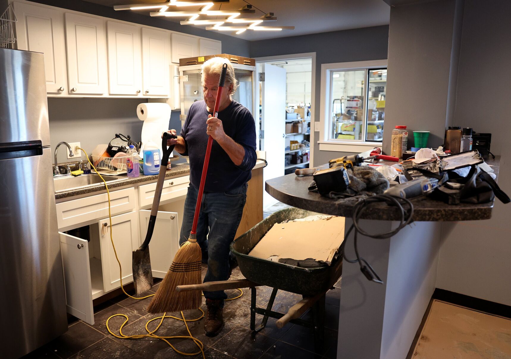 Deer Creek floods businesses again